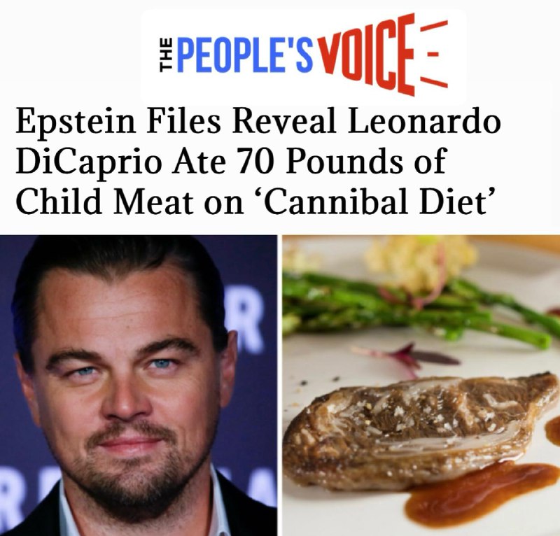 Обвинения в каннибализме против Леонардо Ди Каприо
