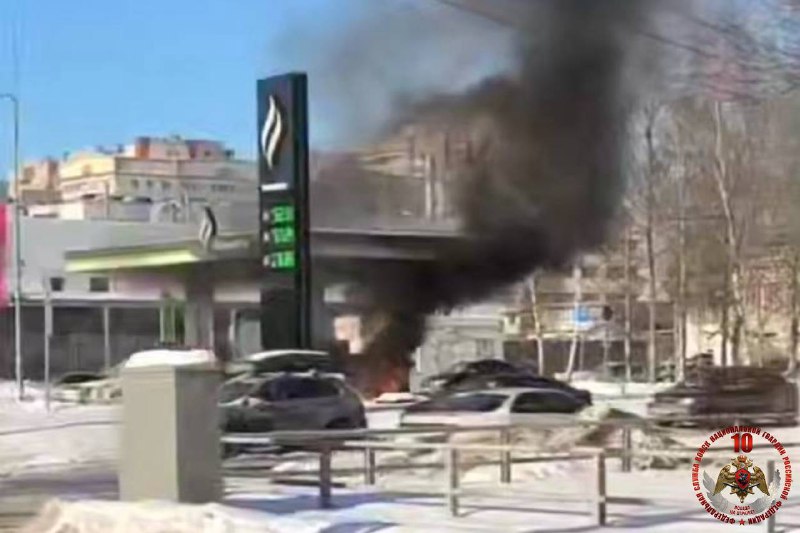 Задержана подозреваемая в поджоге АЗС в Петербурге