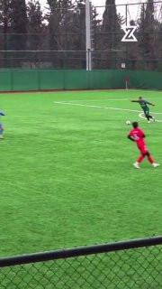 Вратарь спас чайку во время футбольного матча