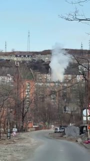 Во Владивостоке 200 человек остались без горячей воды из-за прорыва трубы