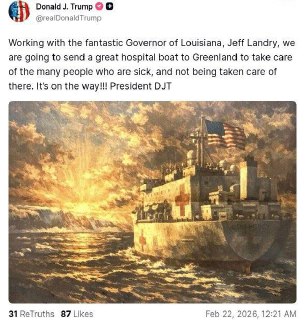 Трамп сделал ложные заявления о Гренландии