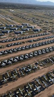 Кладбище самолетов в США насчитывает 4 тысячи судов