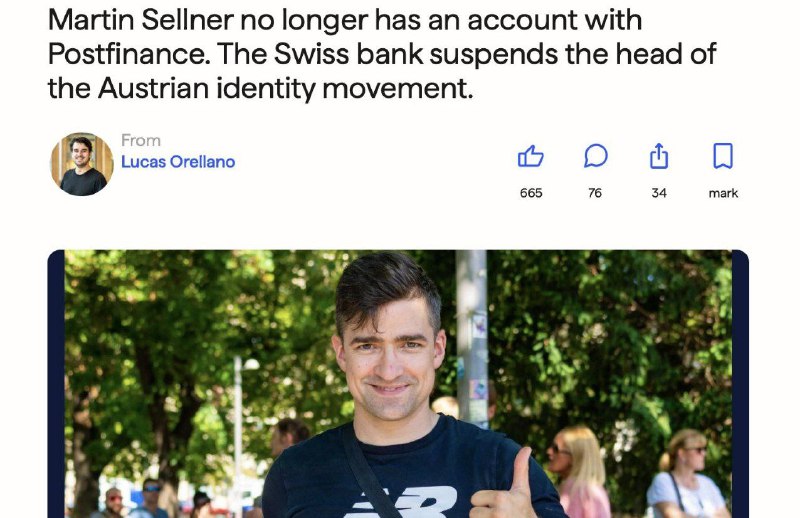 Политик столкнулся с проблемами с банковскими счетами