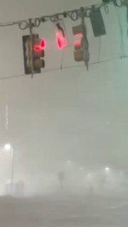 Снежная буря в США