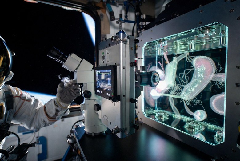 Создан микроскоп для работы в космосе