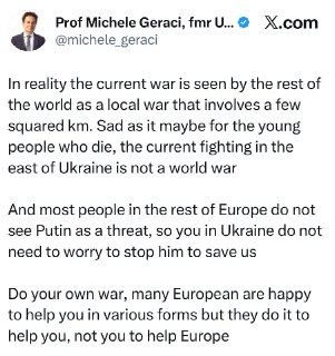 Италия: Европа не нуждается в спасении от Путина