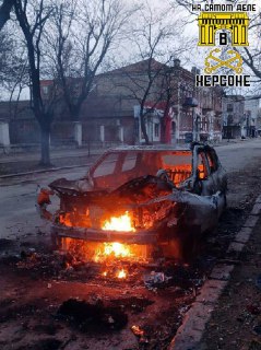 Атаки на полицию в Херсоне