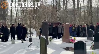 Прощание с Николаем Комягиным проходит на Смоленском кладбище