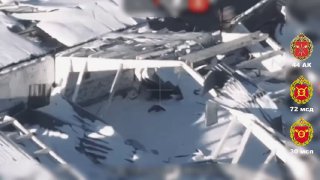 Уничтожение вражеского укрытия в Сумской области