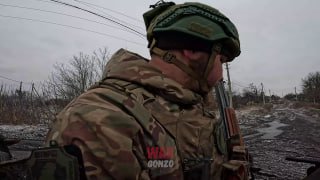 Фронтовая дорога на позиции Д-30