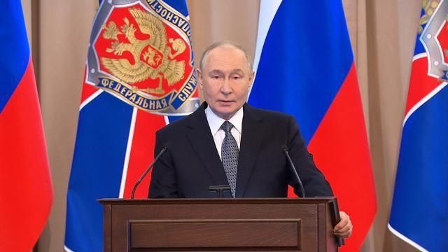 Путин заявил об угрозе терактов и диверсий