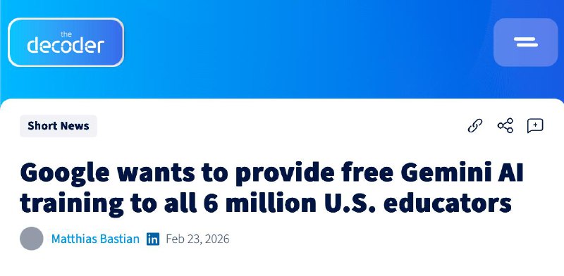 Google обучает ИИ американских учителей