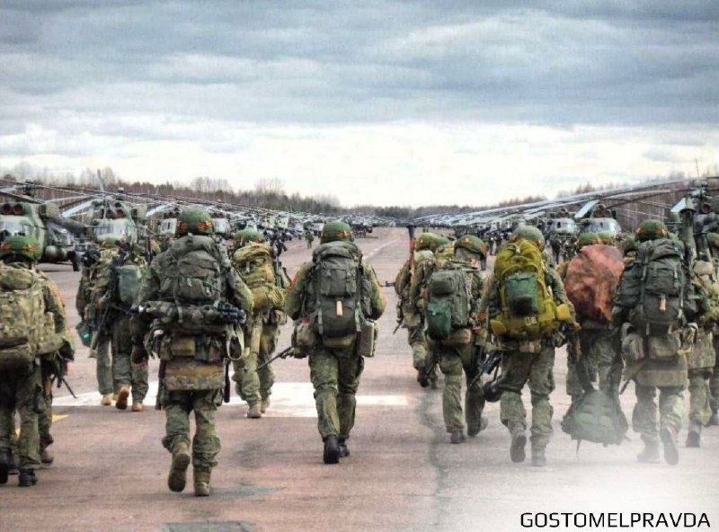 Подготовка к десантной операции ВДВ в Беларуси