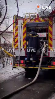 Пожар в Киеве