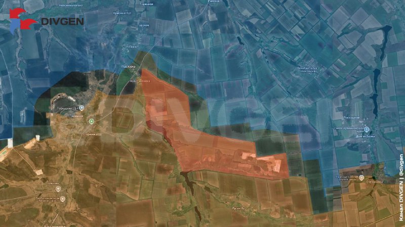 Продвижение ВС РФ на Дружковском направлении