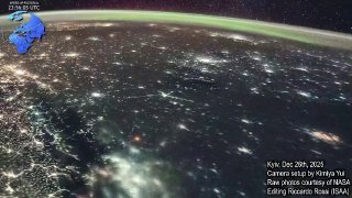 Российские удары по Киеву зафиксированы с МКС