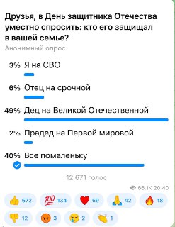 День Защитника Отечества и личные истории