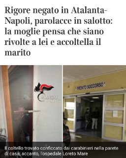 Итальянка ударила мужа из-за футбольного матча