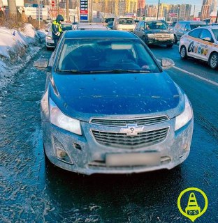 Угнанная KIA с историей снова задержана полицией в Петербурге