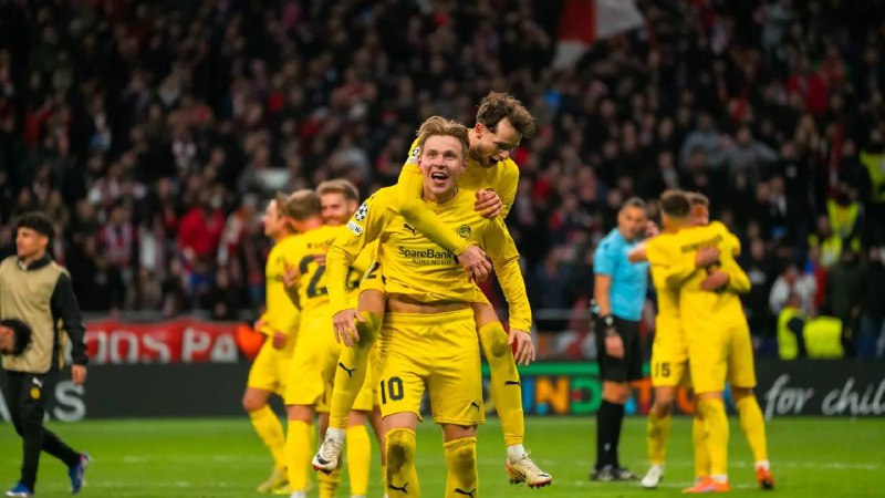 «Будё-Глимт» сенсационно вышел в 1/8 финала Лиги чемпионов