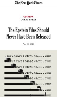 The New York Times обвиняют в поддержке педофилии и войны