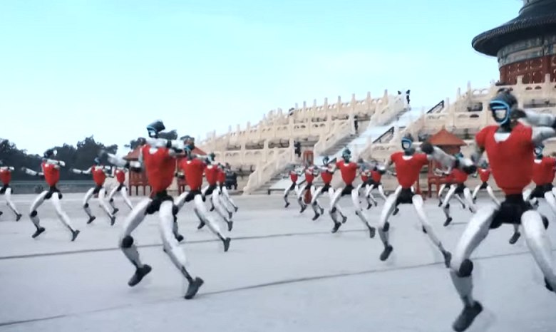 Unitree Robotics показала выступление человекоподобных роботов в Пекине