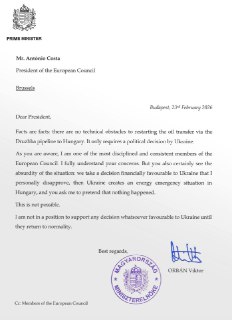 Венгрия предупредила Евросовет