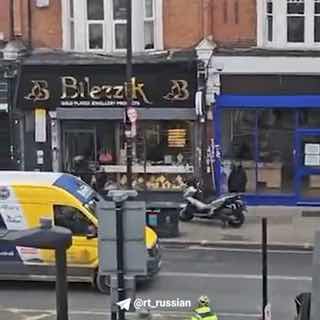 Попытка ограбления ювелирного магазина в Лондоне