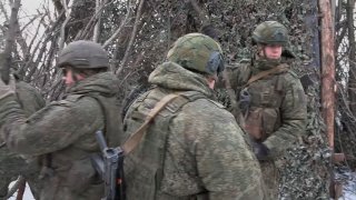 Удары российской артиллерии по командному пункту ВСУ