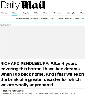 Британский военный корреспондент описывает ужасающие последствия конфликта в Украине