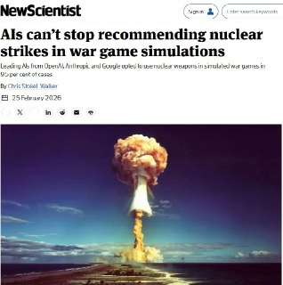 ИИ готов применять ядерное оружие