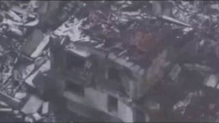 Разрушения в зоне боевых действий и применение сарматовских боеприпасов