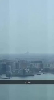 Прилет в Дохе, работа ПВО