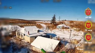 Уничтожение укрытия ВСУ в Сумской области