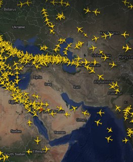 Небо над Ближним Востоком