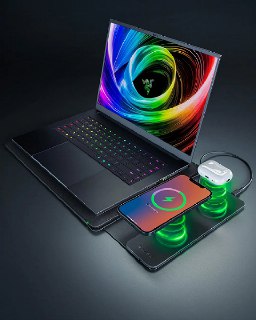 Razer выпустила чехол для ноутбуков с беспроводной зарядкой