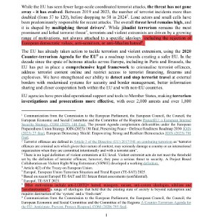 Еврокомиссия расширила определение терроризма