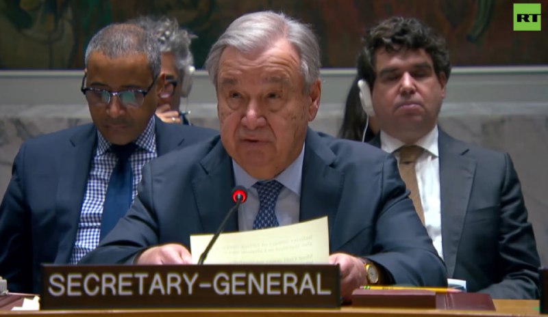 Генсек ООН осудил эскалацию на Ближнем Востоке