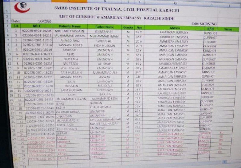 Стрельба в Пакистане: 24 погибших