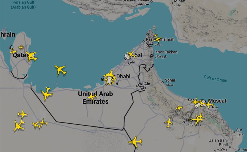 Возобновление авиасообщения в Абу-Даби