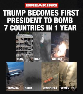 Трамп - первый президент-миротворец США