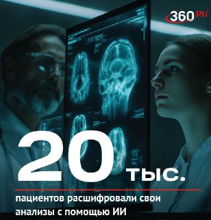 В Подмосковье ИИ помогает расшифровывать анализы