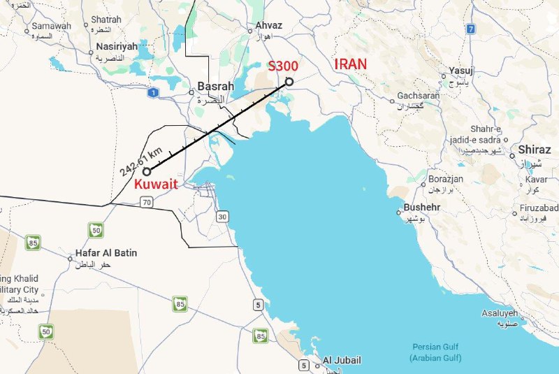 Иран сообщает о сбитых F-15 в Кувейте