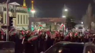 Проправительственные митинги в Тегеране