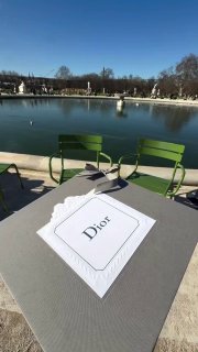 Креативное приглашение на показ Dior