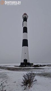 Заварили вход в маяк в Кронштадте