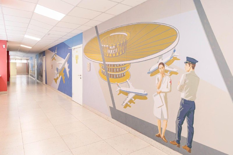 Арт-проект о семьях сотрудников аэропорта «Шереметьево» появился в школе