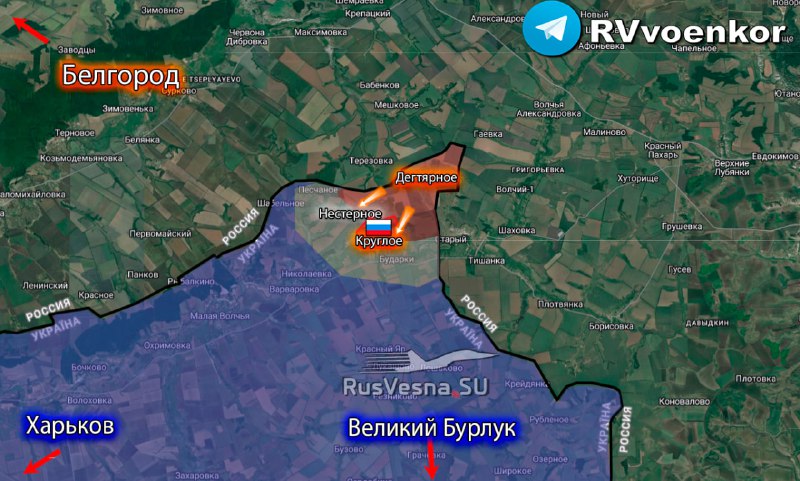 Освобождение Круглого в Харьковской области