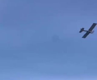 Применение дрона-перехватчика "Елка" для сбития украинских БПЛА