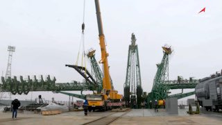 Восстановлена кабина обслуживания на Байконуре